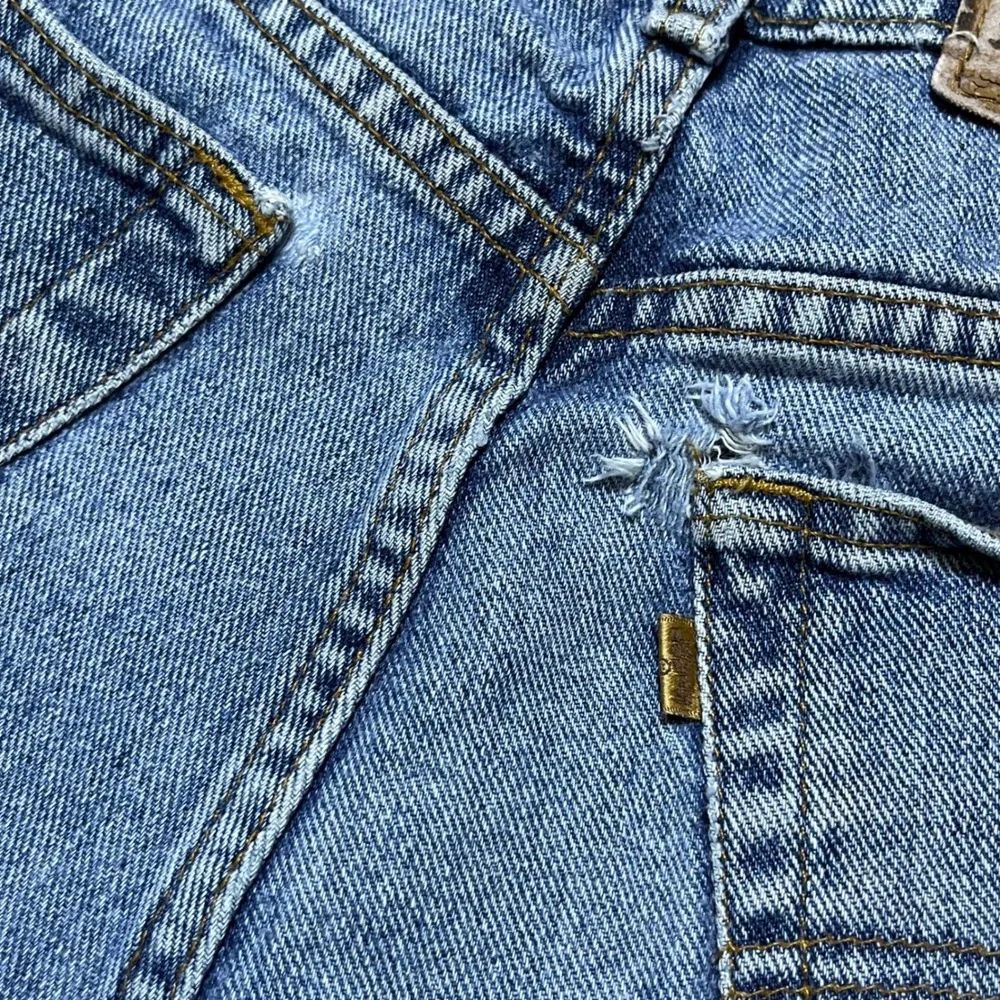 Vintage‎ Levi's Loose Fit Jeans 36x32 Blue Light Denim Distressed Gold Tab 90s